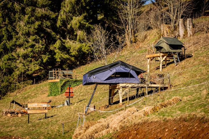 Campingplatz und Dachzelt-Dorf Zum Wilden Michel - Zeltplatz in Furtwangen, Mittlerer Schwarzwald