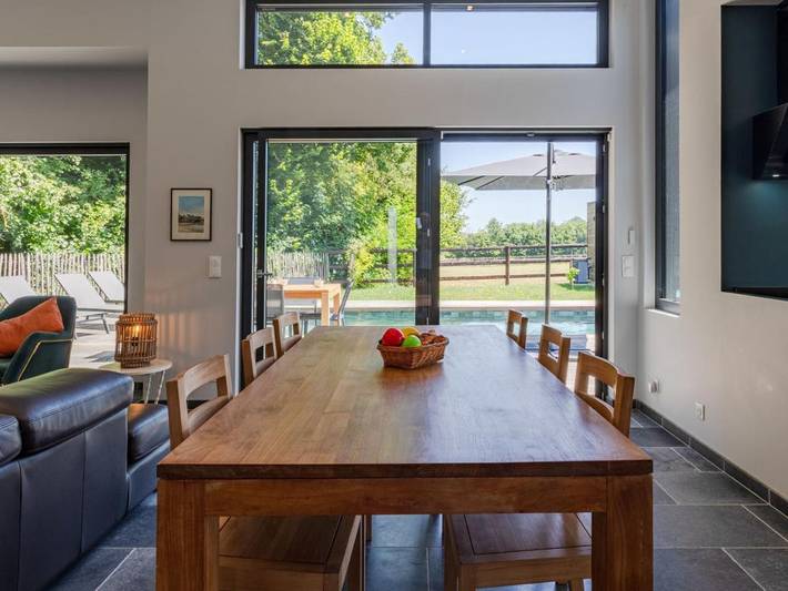 Location de vacances pour 8 personnes, avec jardin et piscine à Petiville - 3