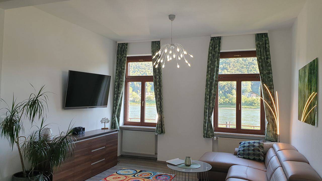 Ganze Ferienwohnung, Ferienwohnung für 2 Personen (50 m²) in Sankt Goarshausen in Sankt Goarshausen, Mittelrhein