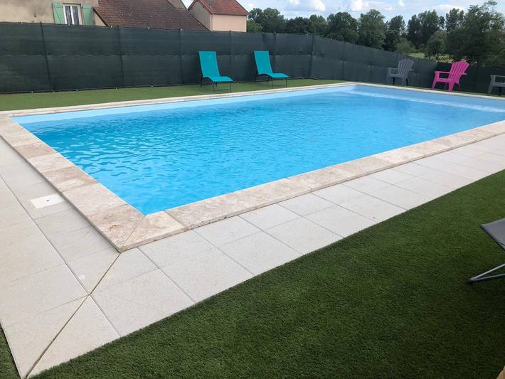 Gîte für 8 Personen, mit Terrasse und Garten sowie Pool in Burgund - 3