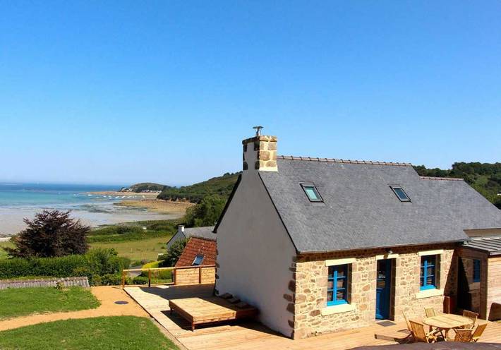 Gîte pour 5 personnes, avec Terrasse et Jardin à Louannec