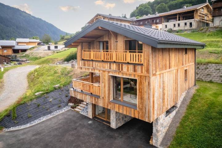 Gîte pour 10 personnes, avec vue et jardin à La Côte-d'Arbroz - 3