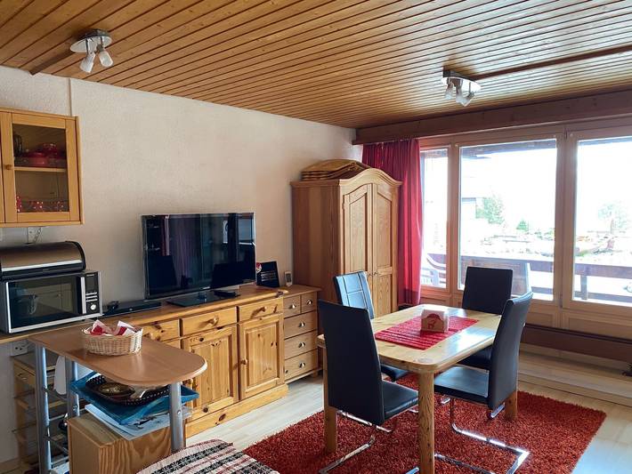 Ferienwohnung für 4 Personen, mit Balkon und Balkon/Terrasse sowie Pool und Sauna in Thyon-Les Collons