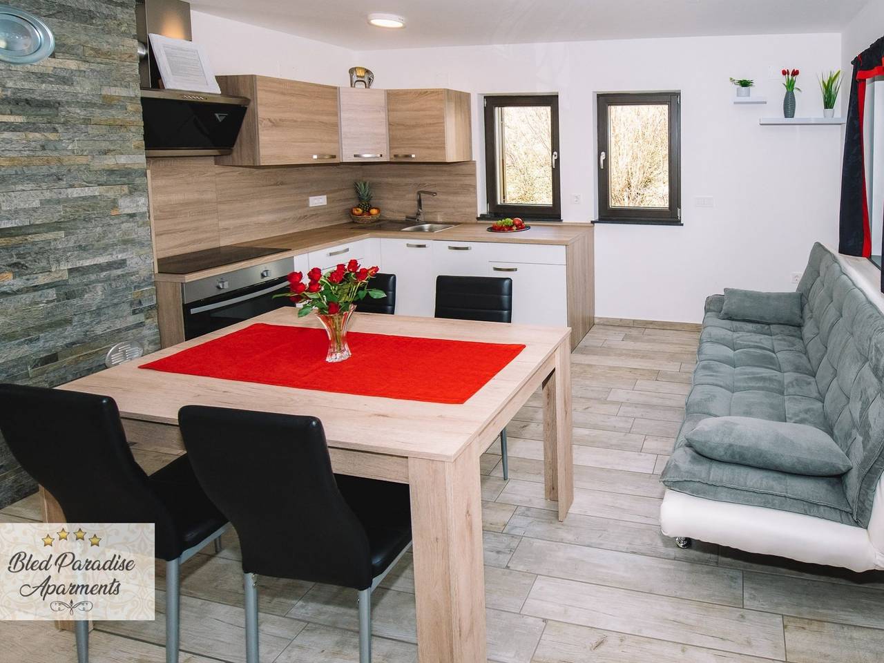 Entire apartment, Bled Prestigious and Stylish Apartments - Standard One Bedroom Apartment with Balcony in Bled, Triglav National Park