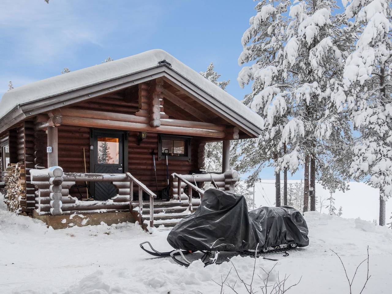 Log Cabin for 4 People in Lokka, Sodankylä