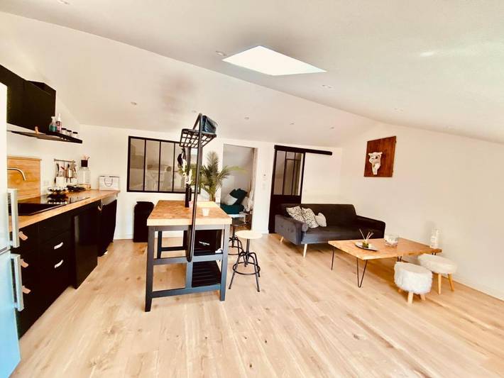 Appartement de vacances pour 3 personnes, avec jardin et piscine - 1