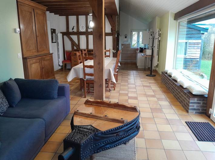 Location de vacances pour 6 personnes, avec terrasse et jardin dans les Ardennes - 2