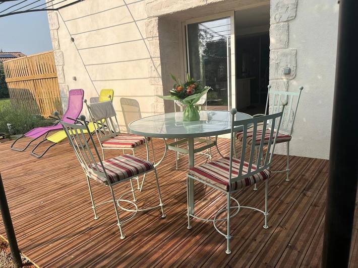 Gîte pour 4 personnes, avec jardin et terrasse à Saint-Hilaire-de-Brethmas - 3