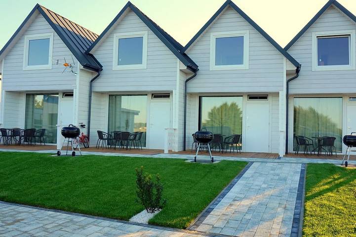 Dom dla 8 osób, z ogród w Sarbinowo