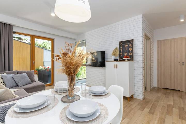 Ośrodek wypoczynkowy dla 4 osób, z ogród i sauna oraz jacuzzi w Szczyrk