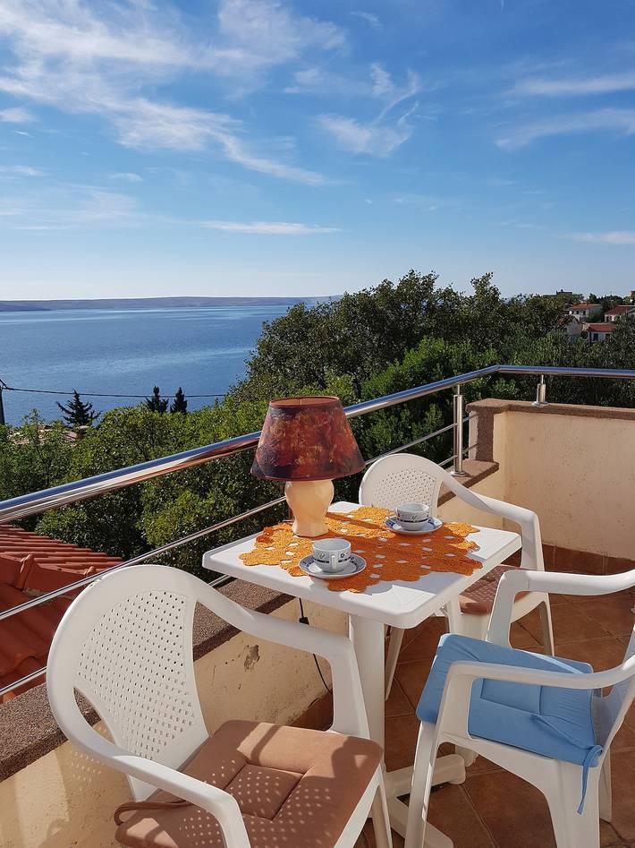 Ferienwohnung für 4 Personen, mit Balkon/Terrasse