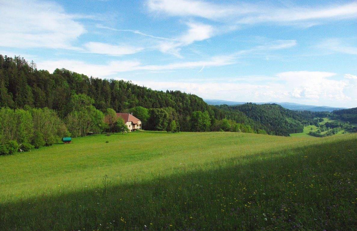 Pour une étape hors du temps : le Monthury - Chambre blanche + jaune in Les Nans, Jura