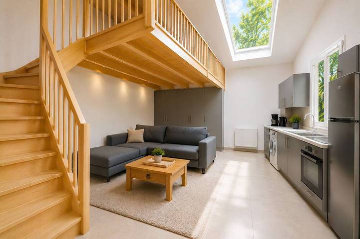 Casa de vacaciones para 2 personas, con terraza y jardín - 1