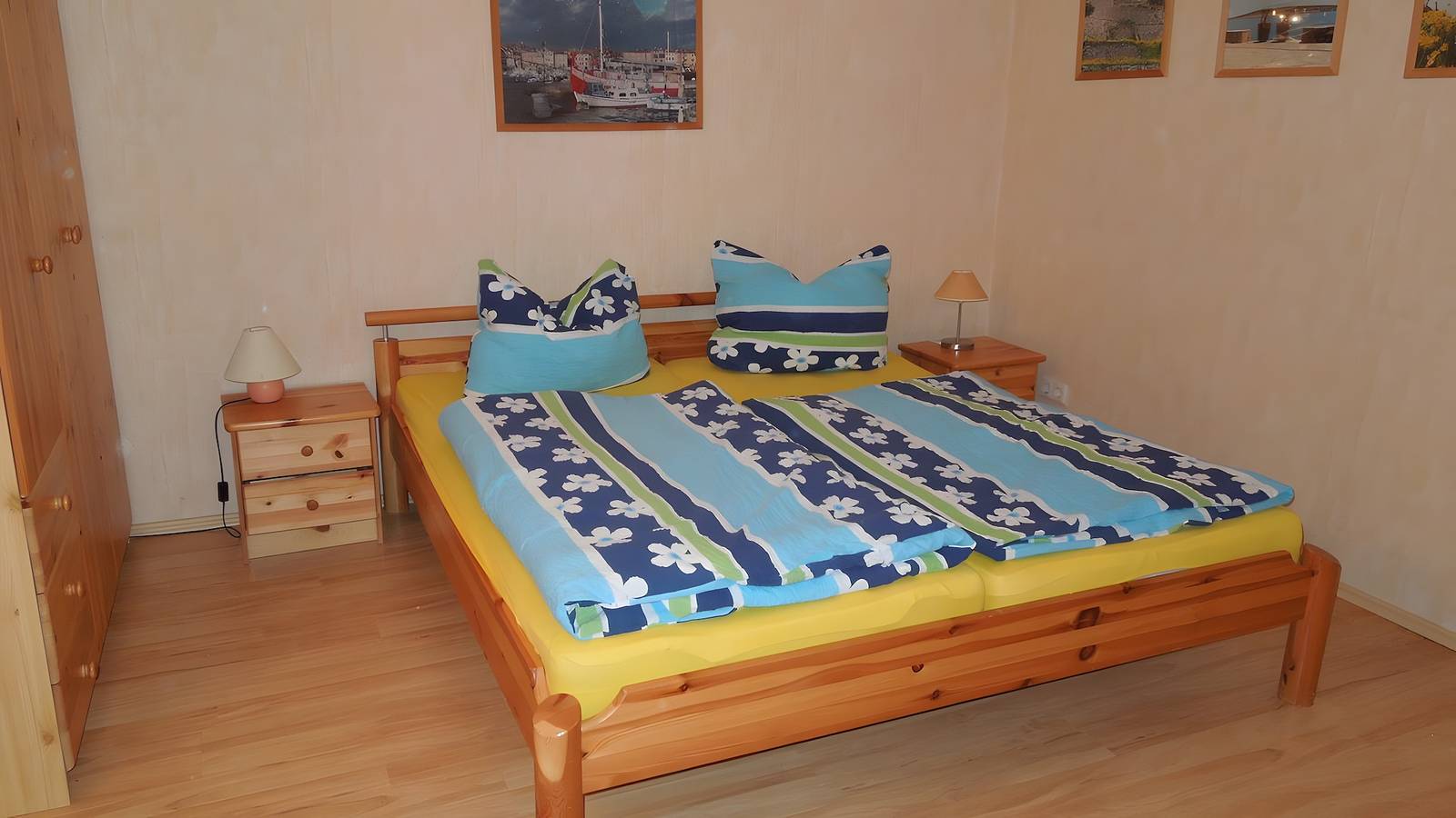 Ganze Wohnung, Apartment „Haus Rose 3“ mit Gemeinschaftsgarten, Balkon und Wlan in Kölpinsee, Loddin