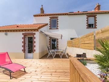 Gîte pour 4 personnes, avec jardin, animaux acceptés à Saint-Viaud