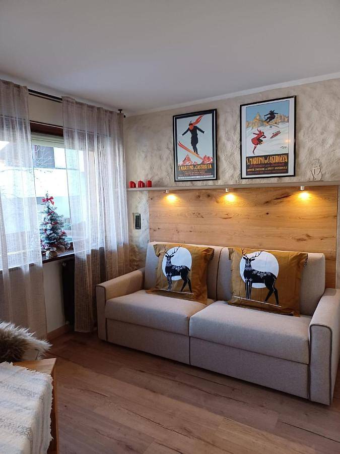 Appartamento per 2 persone, con Balcone e Terrazza nonché Panorama a San Martino di Castrozza