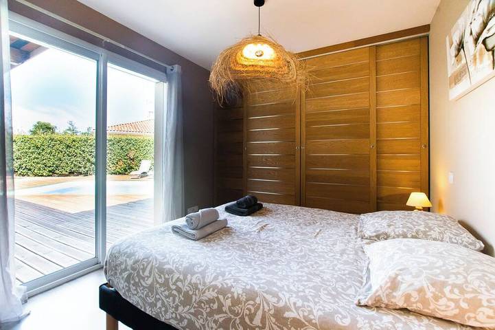 Villa mit Schwimmbad für 8 Personen in Moliets et Maa in Moliets-et-Maa, Côte d’Argent