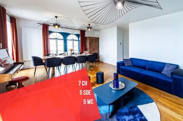 Location de vacances pour 15 personnes, avec vue à Mauléon