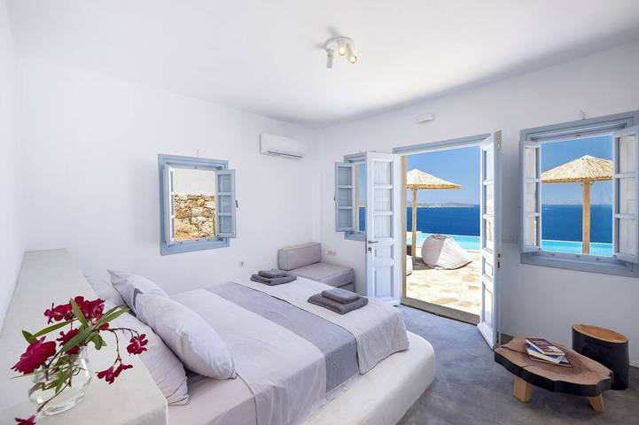Villa pour 13 personnes, avec Balcon et Jardin dans Patmos - 4