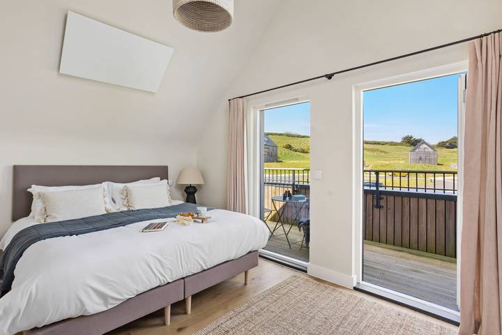 Albergue para 8 personas con piscina in West Down, Devon