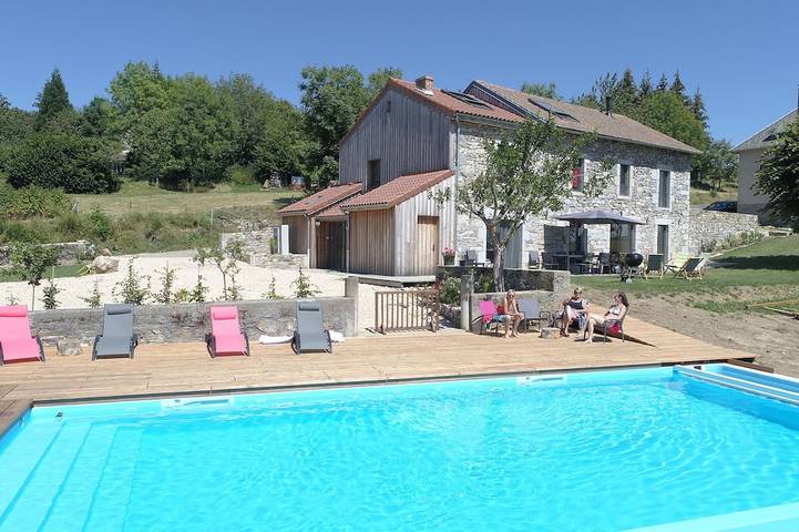 Location de vacances pour 10 personnes, avec terrasse à Clavières