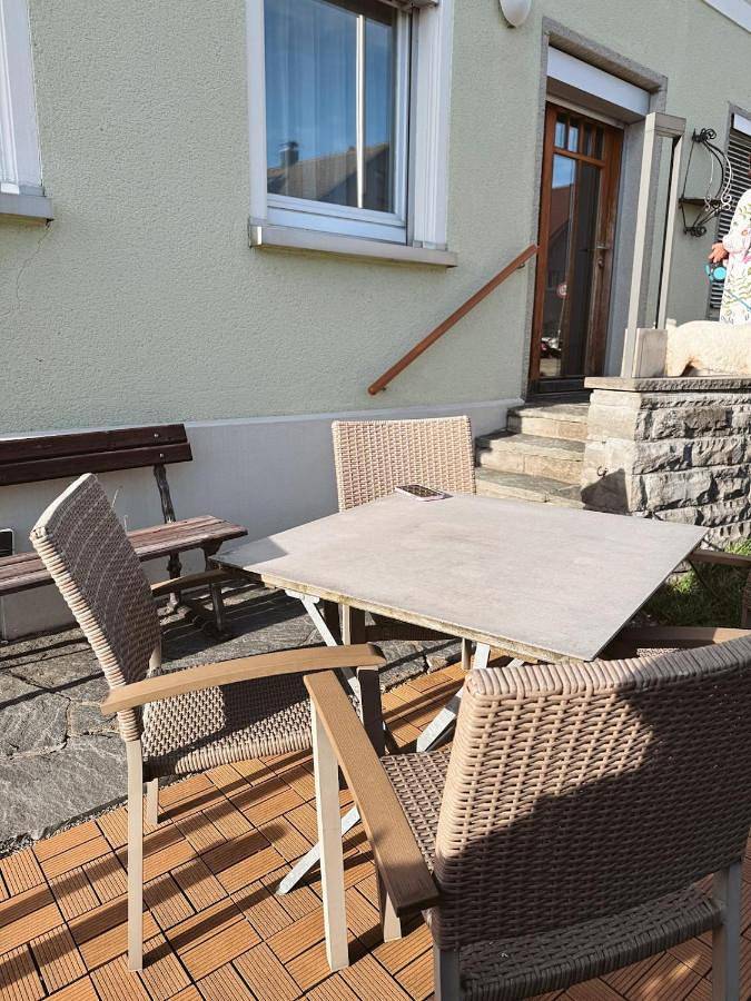 Ferienwohnung für 6 Personen, mit Balkon und Terrasse sowie Ausblick in Vogt - 2