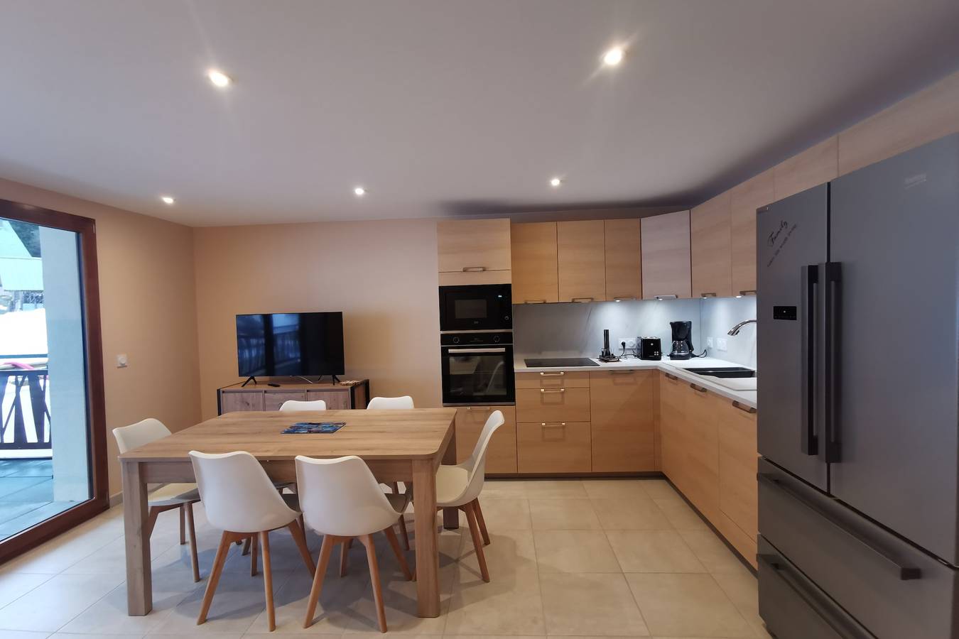 Geheel vakantieappartement, Vakantieappartement voor 7 personen met sauna in La Féclaz, Les Déserts