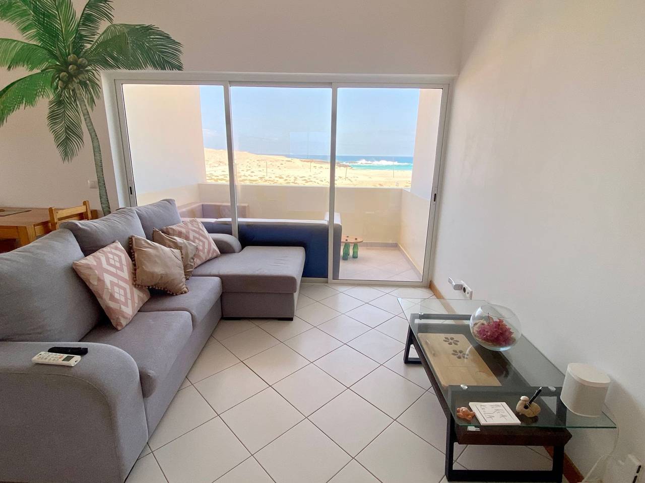 Geheel appartement, In Sal Rei mit Privatparkplatz und Bergblick in Ilhas de Barlavento, Boa Vista