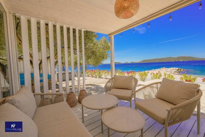 Buqez Eco Resort - Villa 27 - Direkt am Strand in Drage (Pakoštane), Zadar