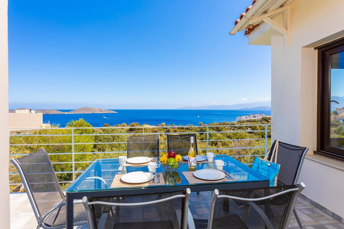 Villa für 12 Personen mit Terrasse in Elounda, Lasithi