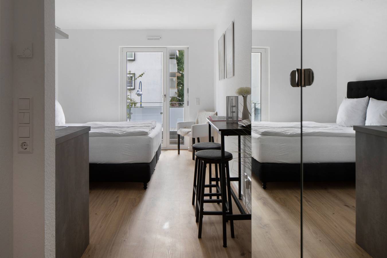 Ganze Wohnung, Ferienwohnung Juliette, sehr zentral mit Balkon und Wlan in Wiehre (Freiburg), Freiburg