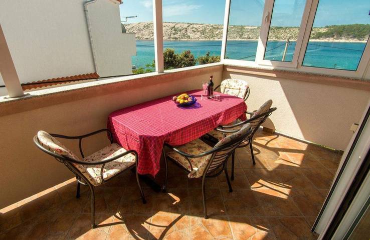 Ferienwohnung für 5 Personen, mit Balkon/Terrasse in Barbat na Rabu