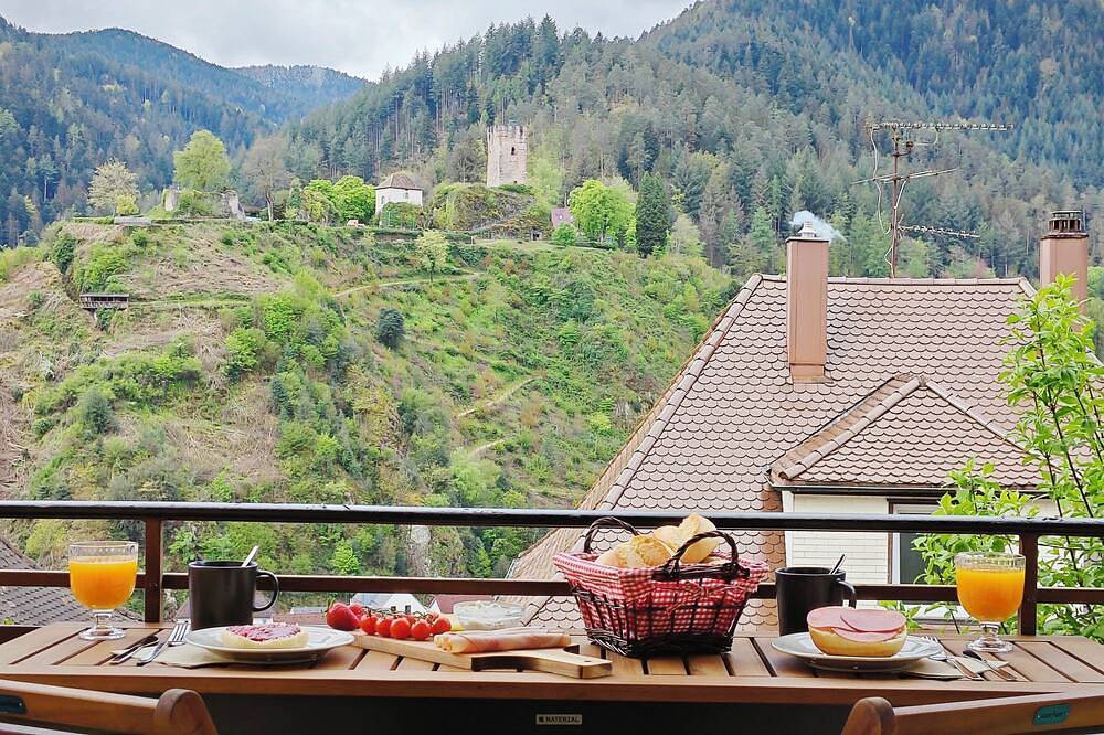Ganze Wohnung, Schwarzwaldraum Schlossblick in Hornberg, Mittlerer Schwarzwald