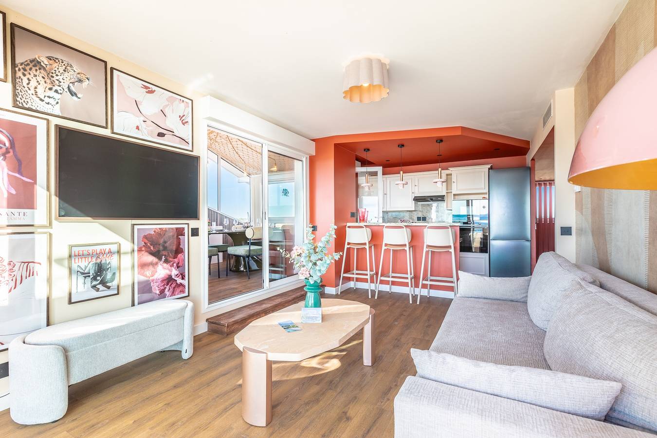 Appartement entier, Venus - Vue océan - 2 chb - parking + clim in Capbreton, Côte d’Argent