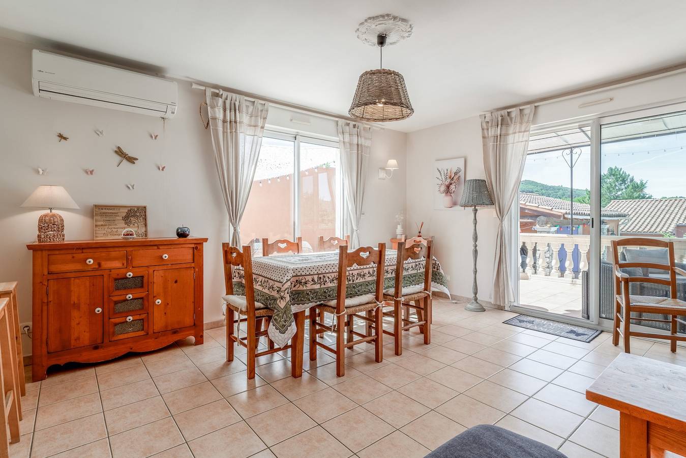 Villa “La Ceriseraie” with Mountain View, Wi-Fi, and Air Conditioning in Malaucène, Parc naturel régional du Mont-Ventoux
