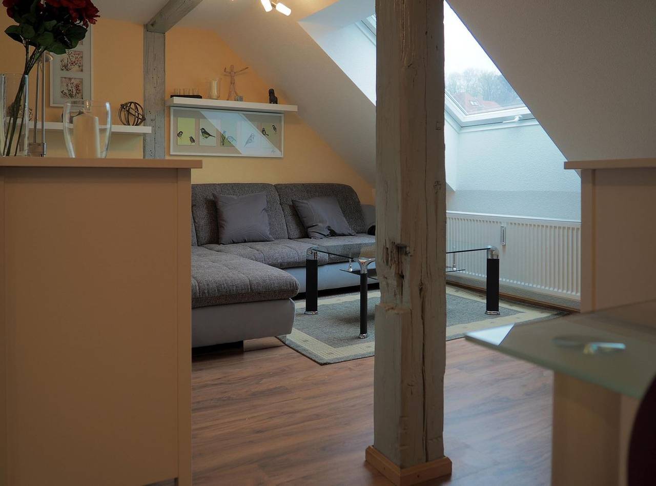 Ganze Wohnung, Moderne Ferienwohnung Salzbergstraße Dg in Wernigerode, Harzvorland