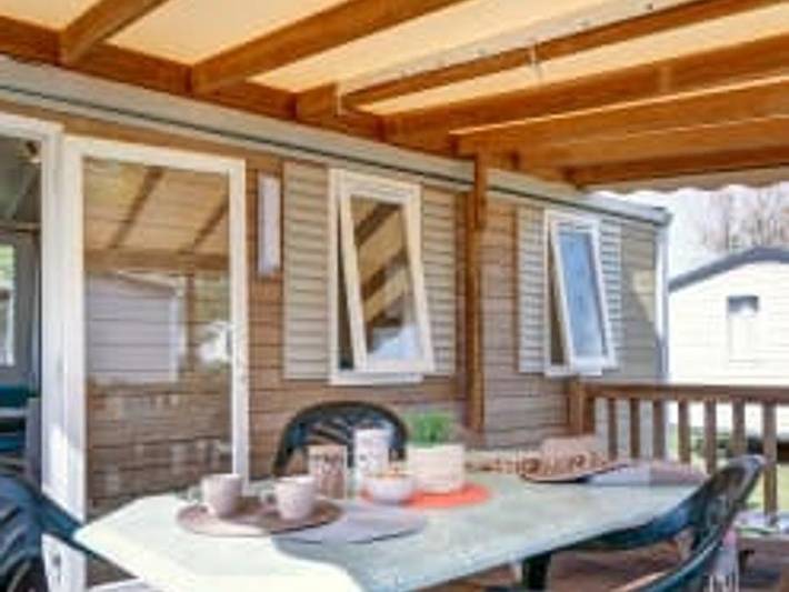 Mobil home pour 4 personnes, avec bassin pour enfant, animaux acceptés à Sanguinet - 3