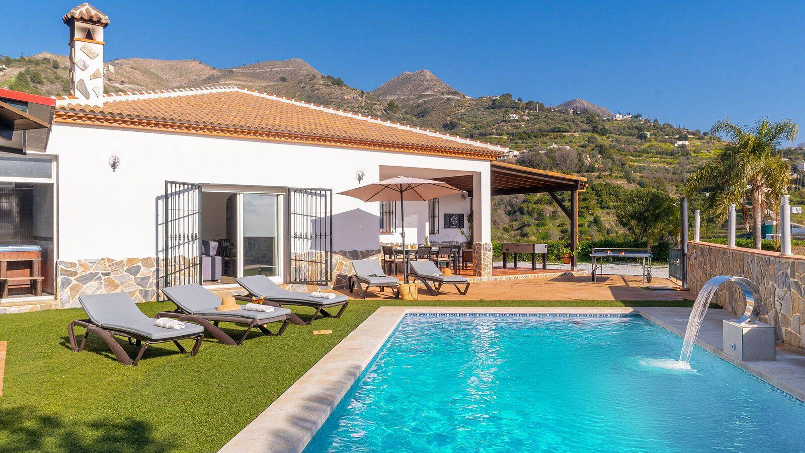 Villa Rosa de Competa Canillas de Albaida by Ruralidays in Canillas de Albaida, Provincia de Málaga