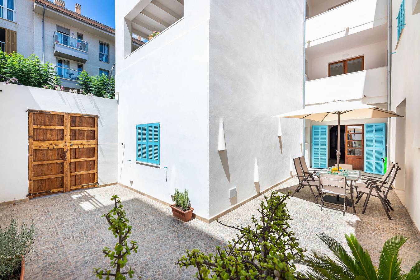 Feriehus for 22 personer med balkon in Port de Pollença, Pollença