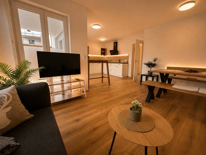 Ferienwohnung für 3 Personen, mit Balkon und Terrasse sowie Garten in Schongau - 4