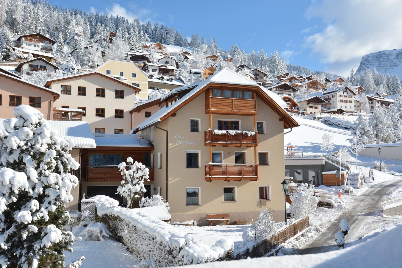 Ganze Wohnung, Ferienwohnung "Cesa Stefania" mit Bergblick und Balkon  in St. Ulrich in Gröden, Dolomiti Superski