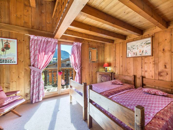 Chalet pour 8 personnes, avec balcon à Megève - 3