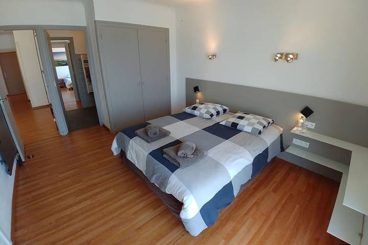 Ganze Wohnung, Apartment (120 m 2) mit Meerblick u. direktem Zugang zum Strand in Anglet, Bayonne und Umgebung