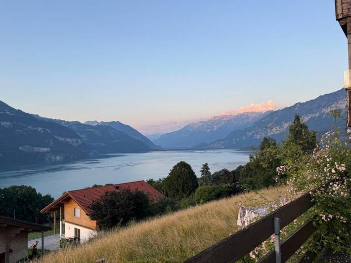Gîte pour 2 personnes, avec vue et balcon à Krattigen - 4