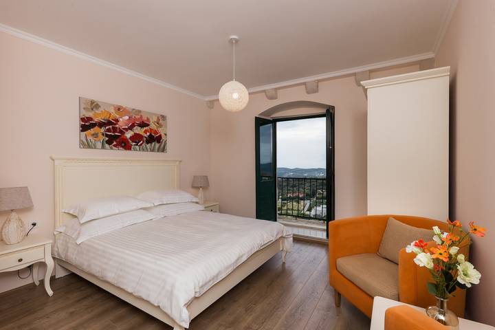 Smještaj za odmor za 2 osoba, s Pogled na ocean i Balkon u Orašac