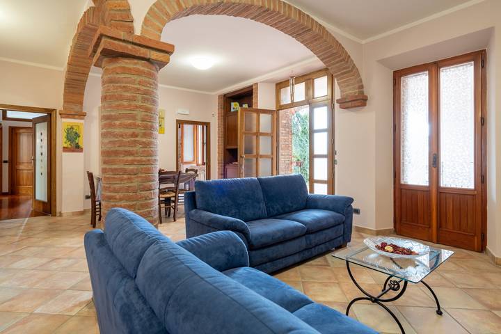 Vakantiehuis voor 4 personen, met Balkon en Tuin in Montepulciano