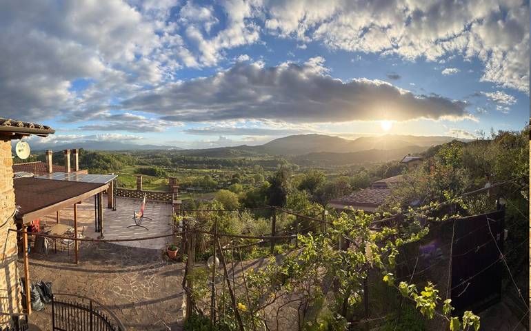Casa vacanza per 7 persone, con Balcone/Terrazza e Giardino nonché Panorama a Paliano