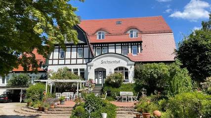 Ferienwohnung für 2 Personen, mit Terrasse und Garten sowie Ausblick, mit Haustier in Klingberg