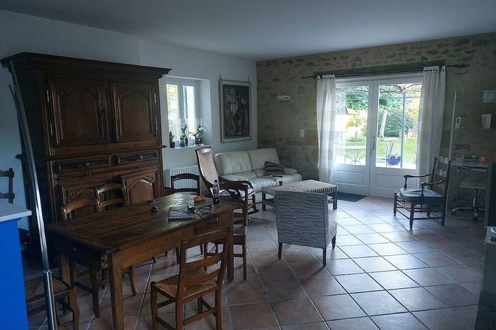 Location de vacances pour 7 personnes, avec Terrasse et Jardin à Villandraut