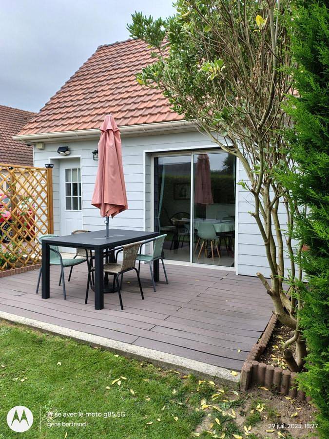 Location de vacances pour 4 personnes, avec jardin et terrasse, animaux acceptés à Offranville
